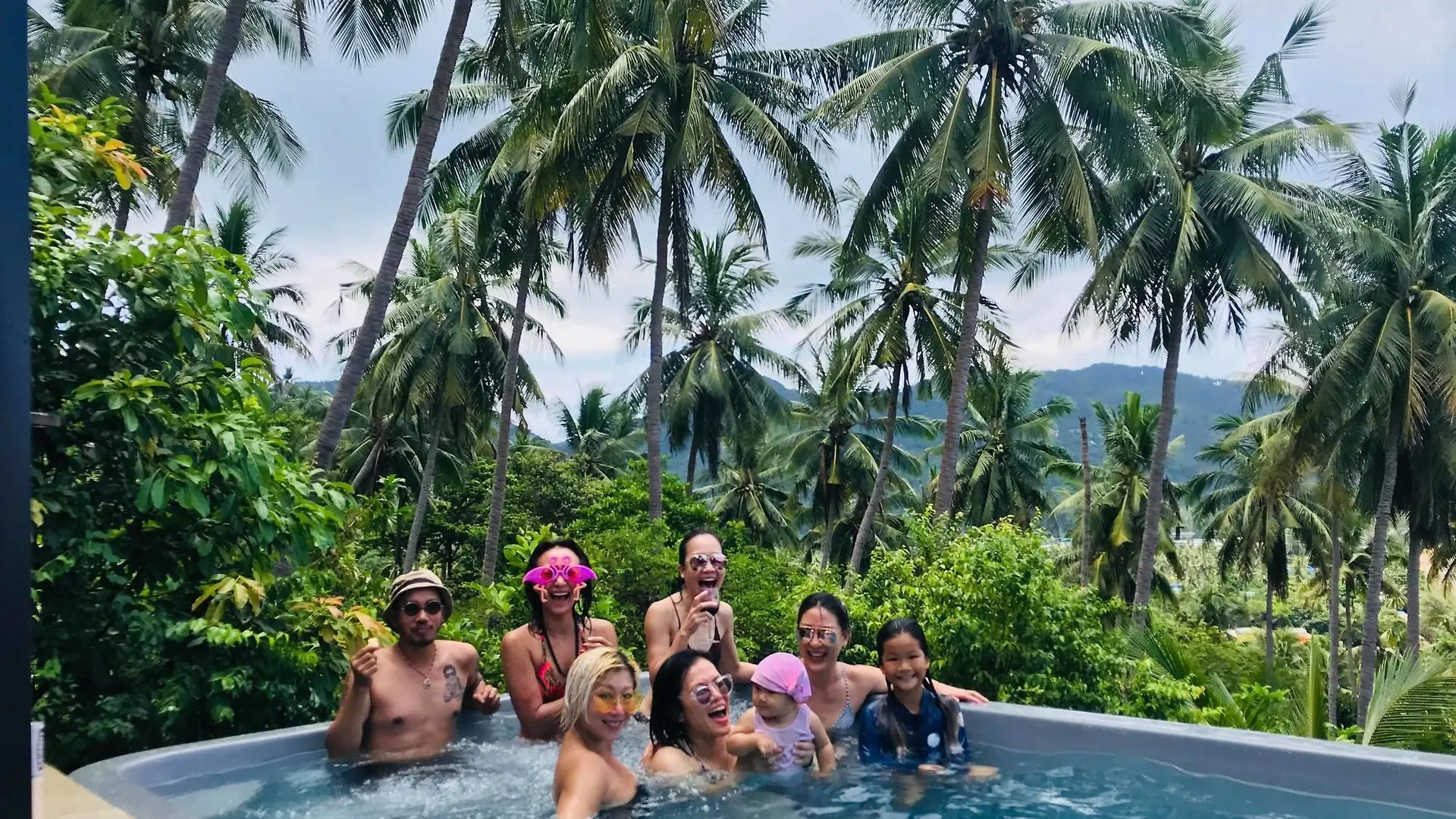 Cozy House With Pool Seaview Villa Koh Tao Thailand